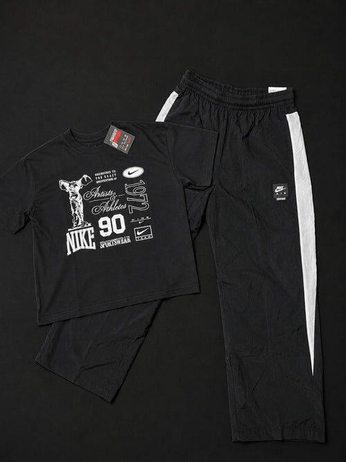 Boys Wide Leg Nike Set