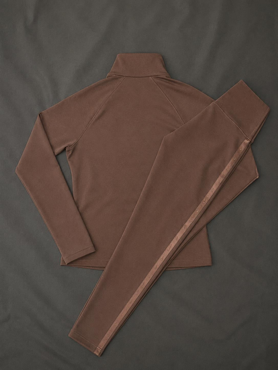 Nike Women’s Brown Jacket & Leggings Set
