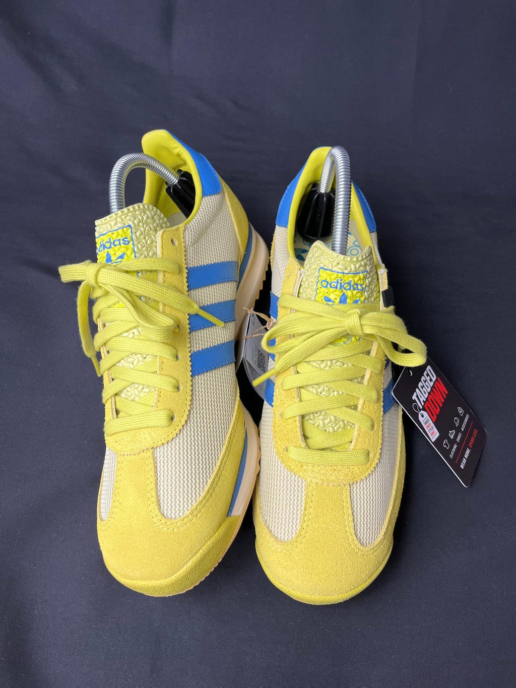 Adidas SL 72 Yellow Blue Trainers