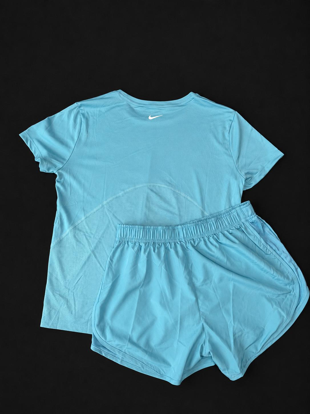 Nike Dri-FIT Light Blue Matching Sports Set