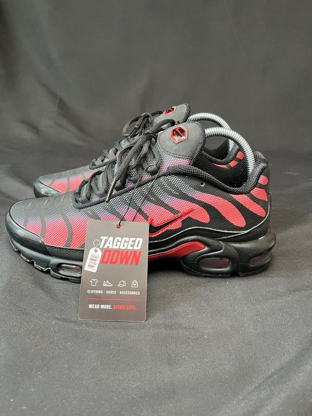 Nike Air Max Plus TN Black Red Reflective
