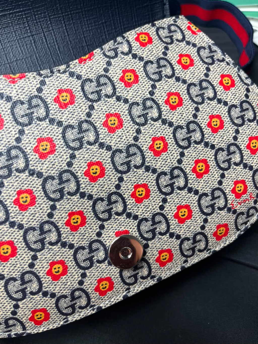 Kids Gucci GG Floral Belt Bag