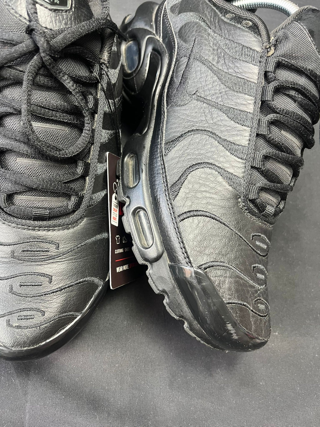 Nike Air Max Plus TN Triple Black Leather