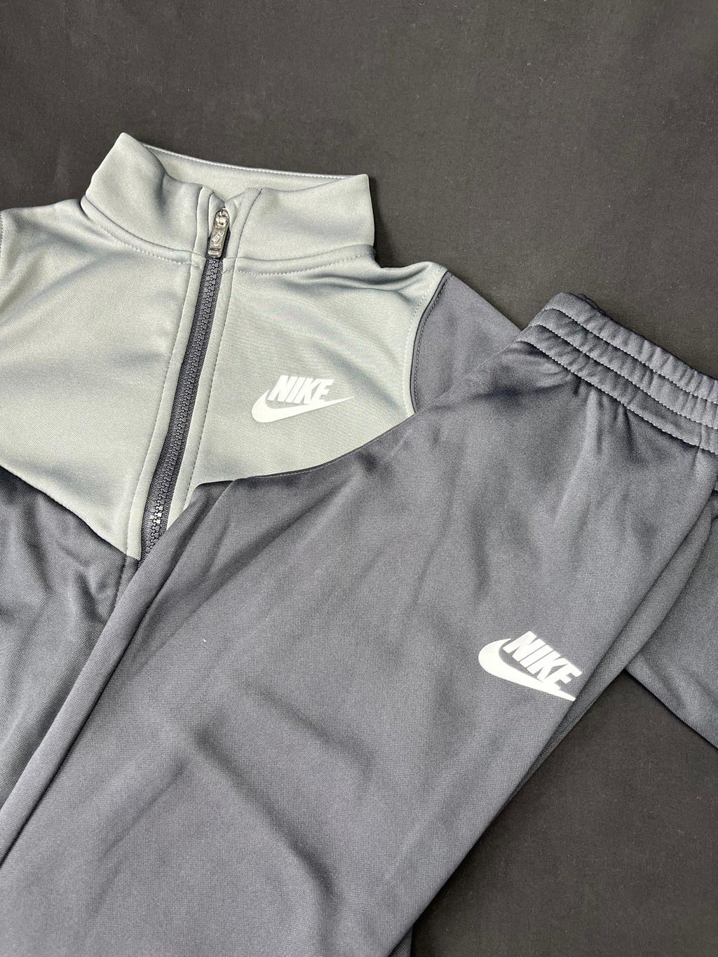 Kids Nike Grey Tracksuit