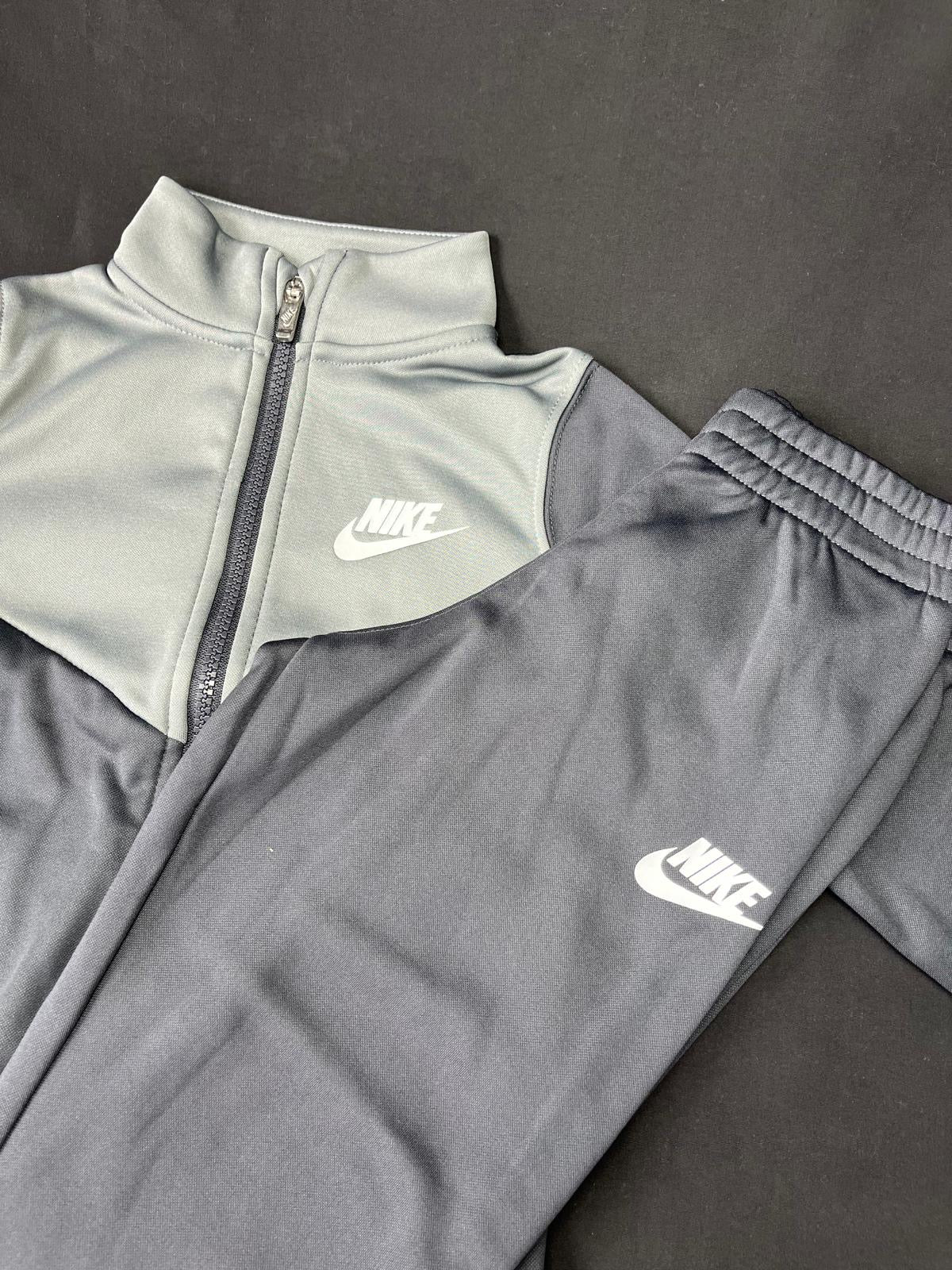 Kids Nike Grey Tracksuit