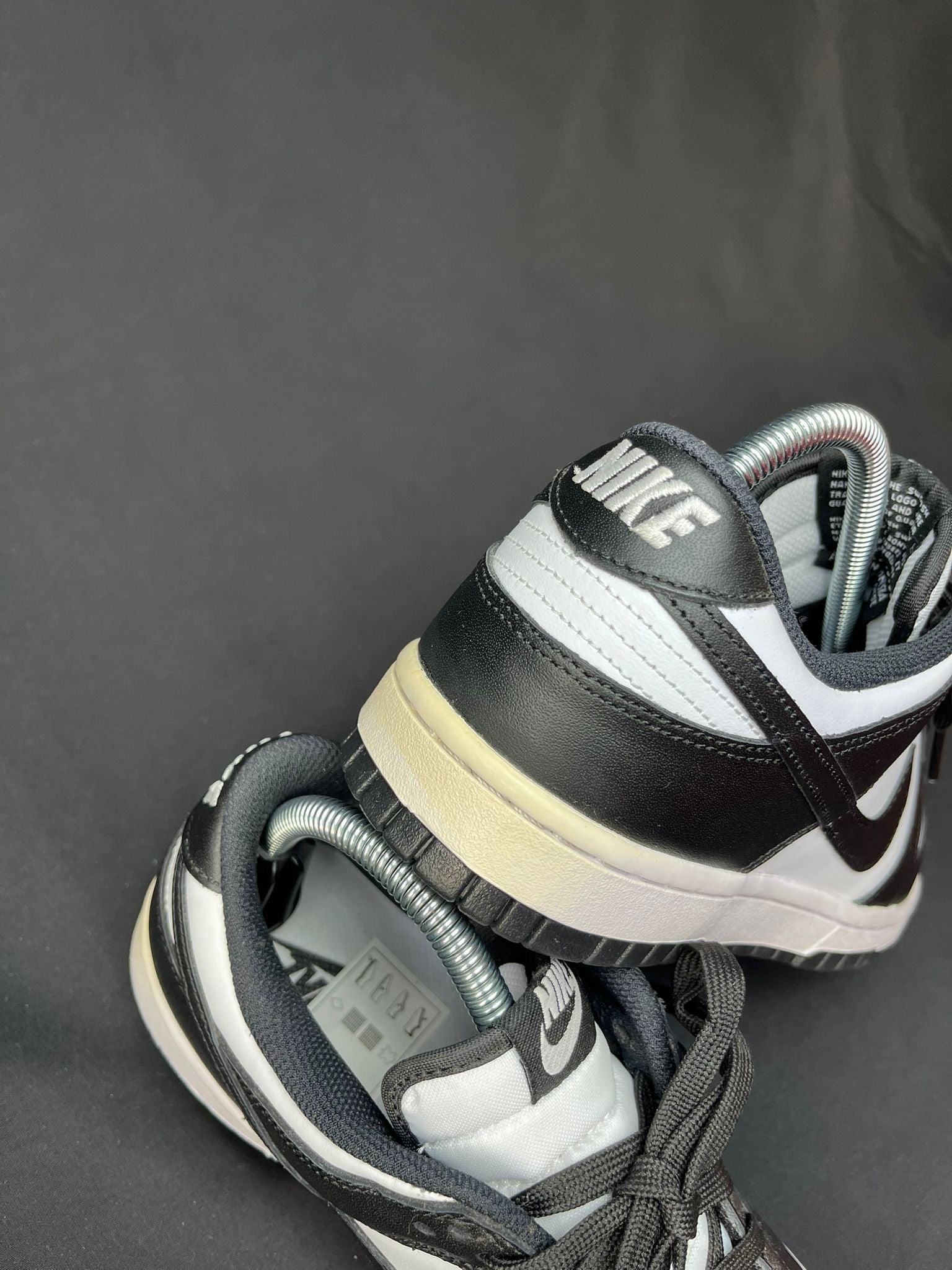 Nike Dunk Low Black White Trainers
