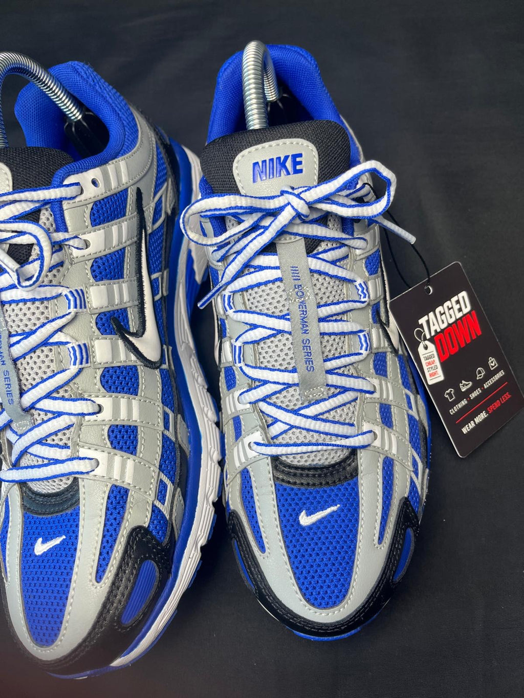 Nike P-6000 Trainers Black/Blue