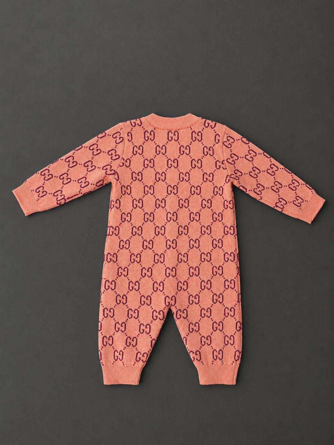 Gucci Baby GG Knit One-Piece