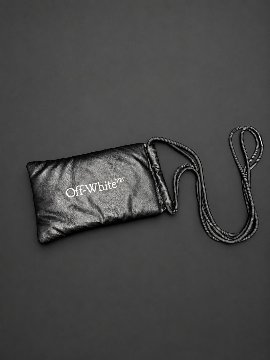 Off-White™ Black Utility Crossbody Pouch