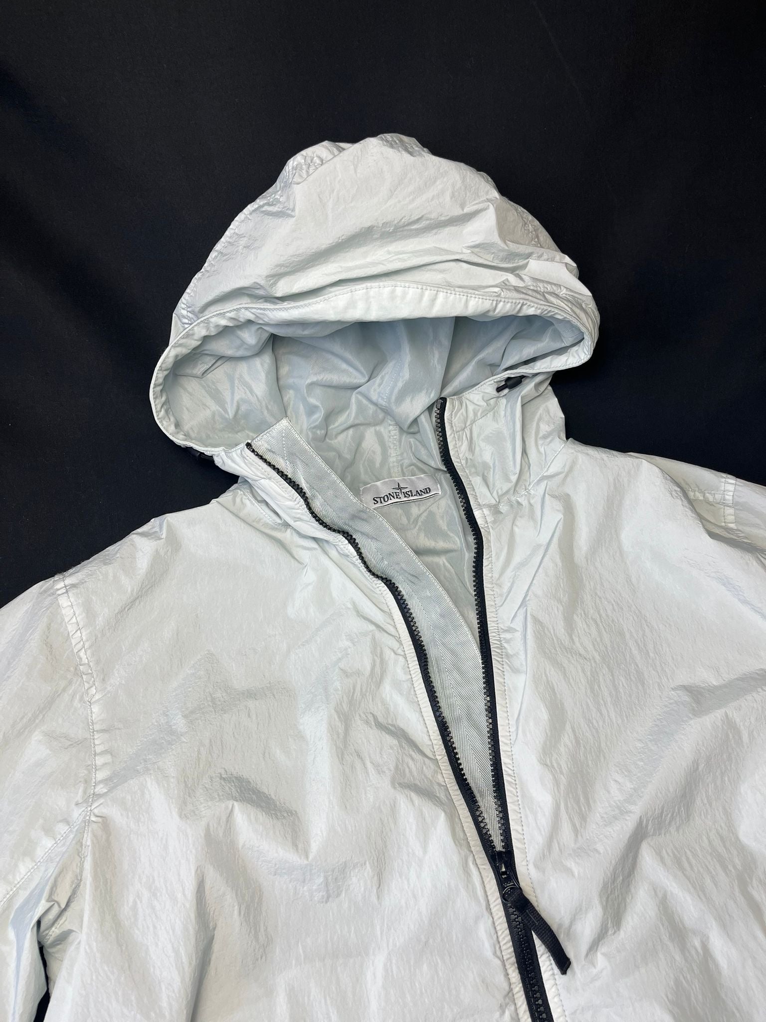 Stone Island Ice Blue Hooded Jacket