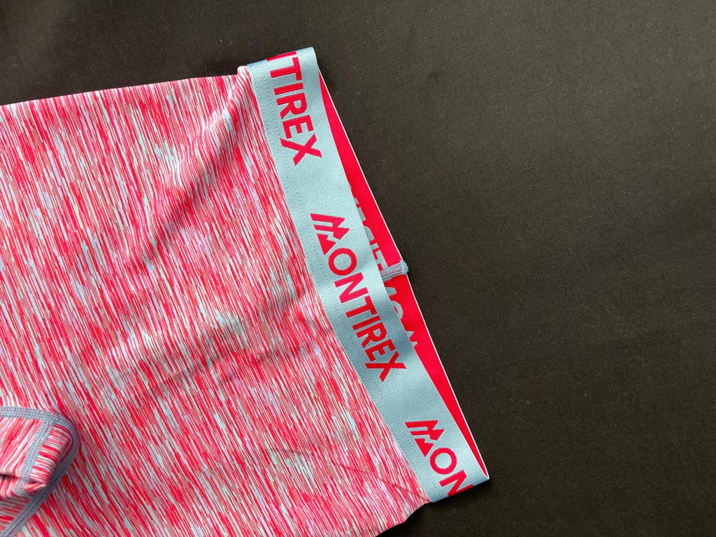 Montirex Girls Pink Marl Performance Leggings
