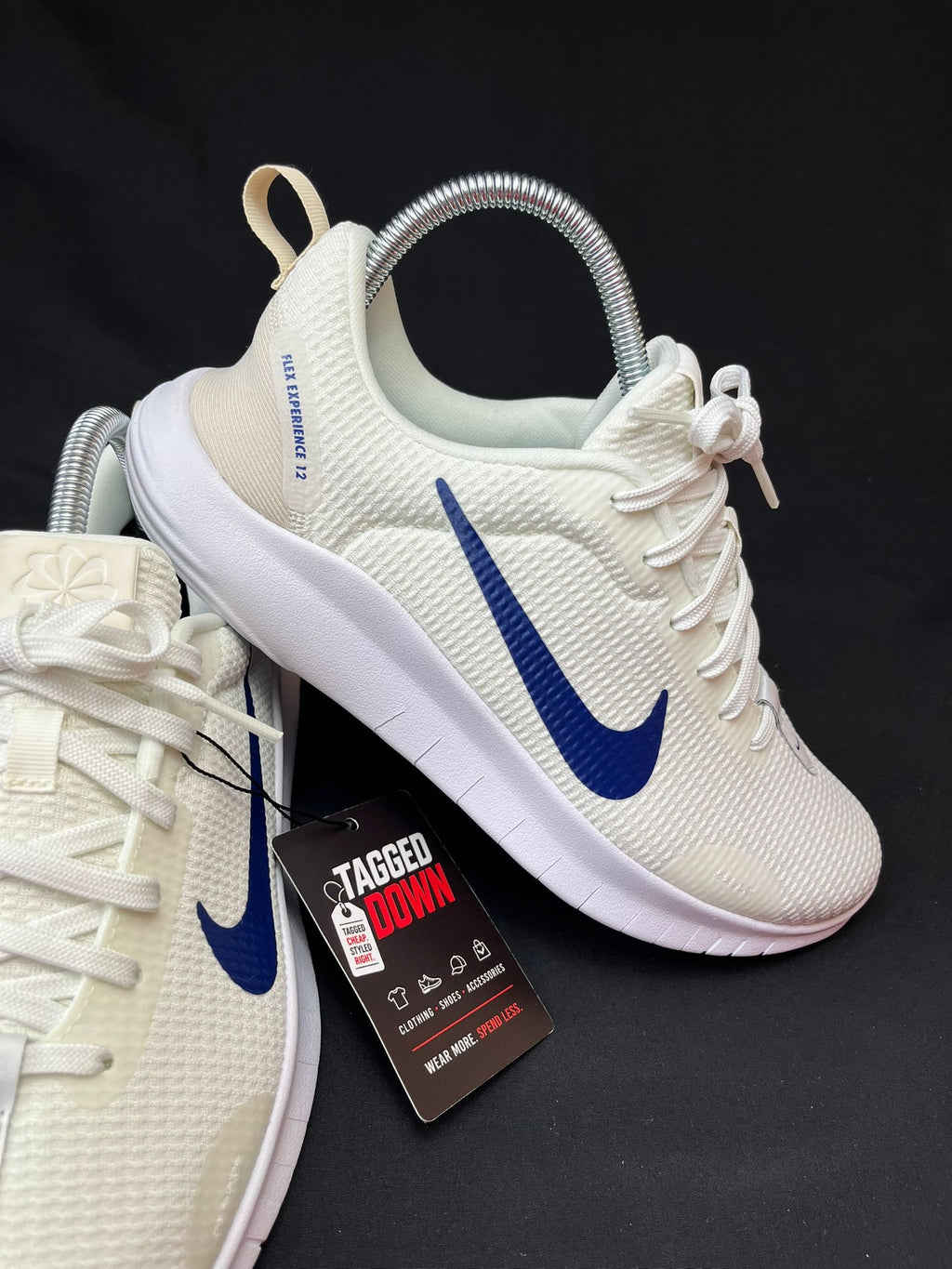 Nike Flex Experience Run White Blue Trainers