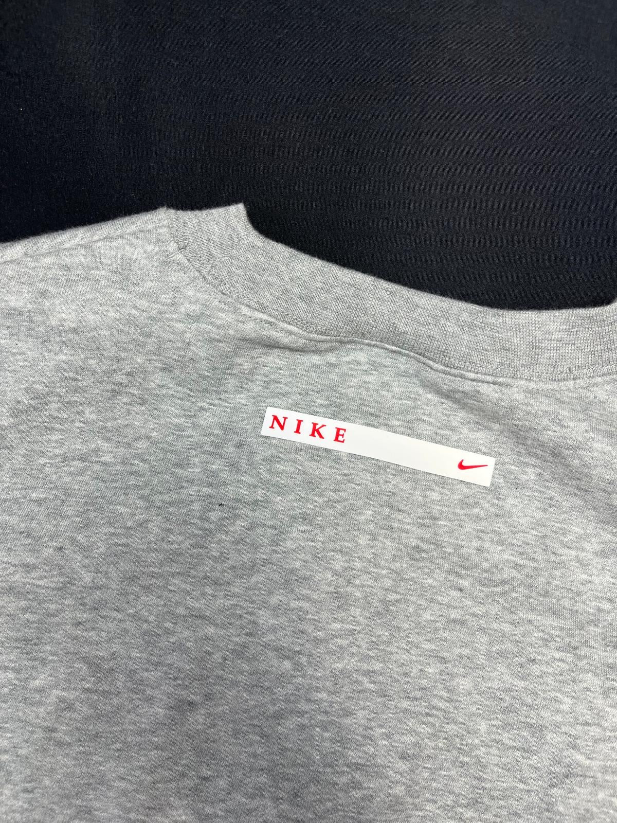 Nike Women’s Grey & Red Sweatshirt & Leggings Set