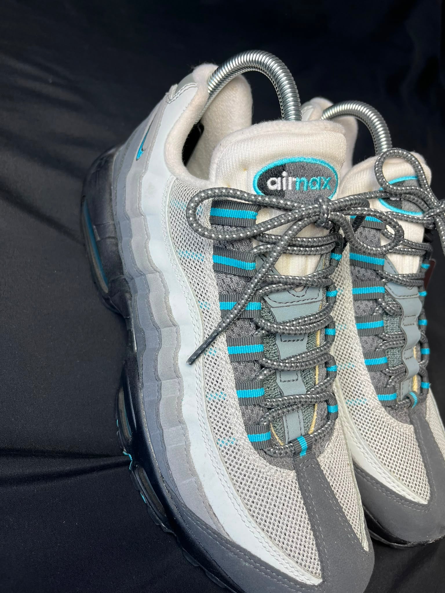 Nike Air Max 95 Grey Blue Trainers