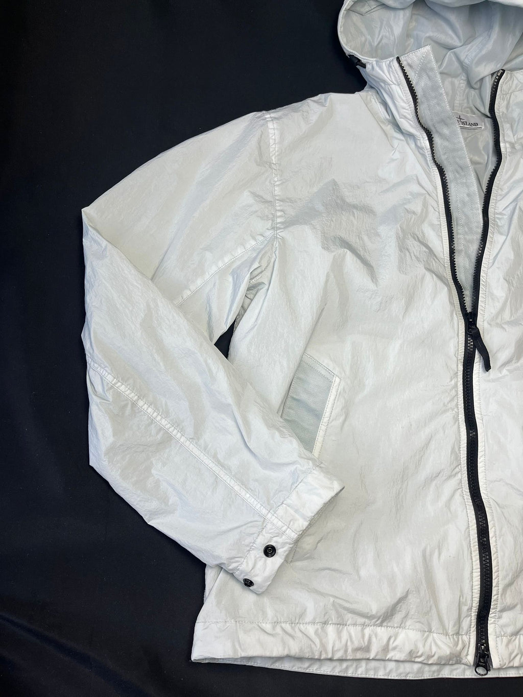 Stone Island Ice Blue Hooded Jacket