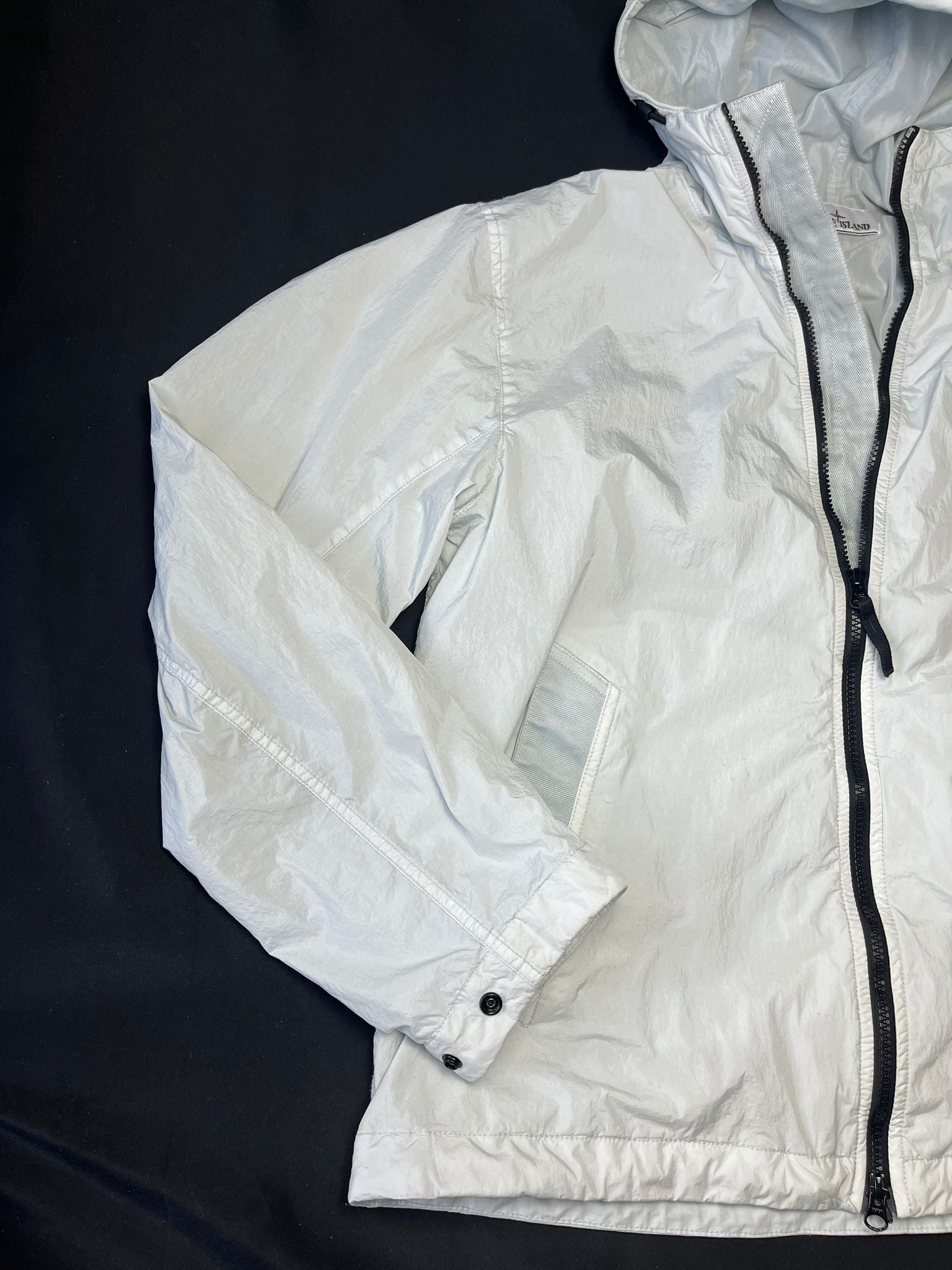 Stone Island Ice Blue Hooded Jacket