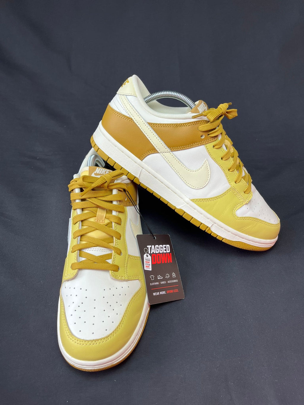 Nike Dunk Low Yellow White Trainers