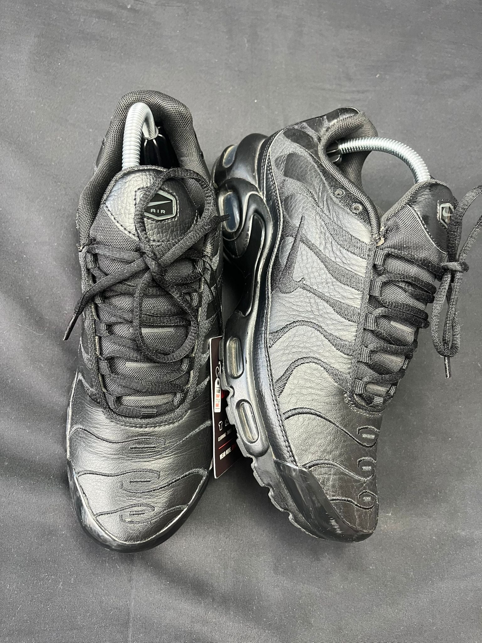 Nike Air Max Plus TN Triple Black Leather