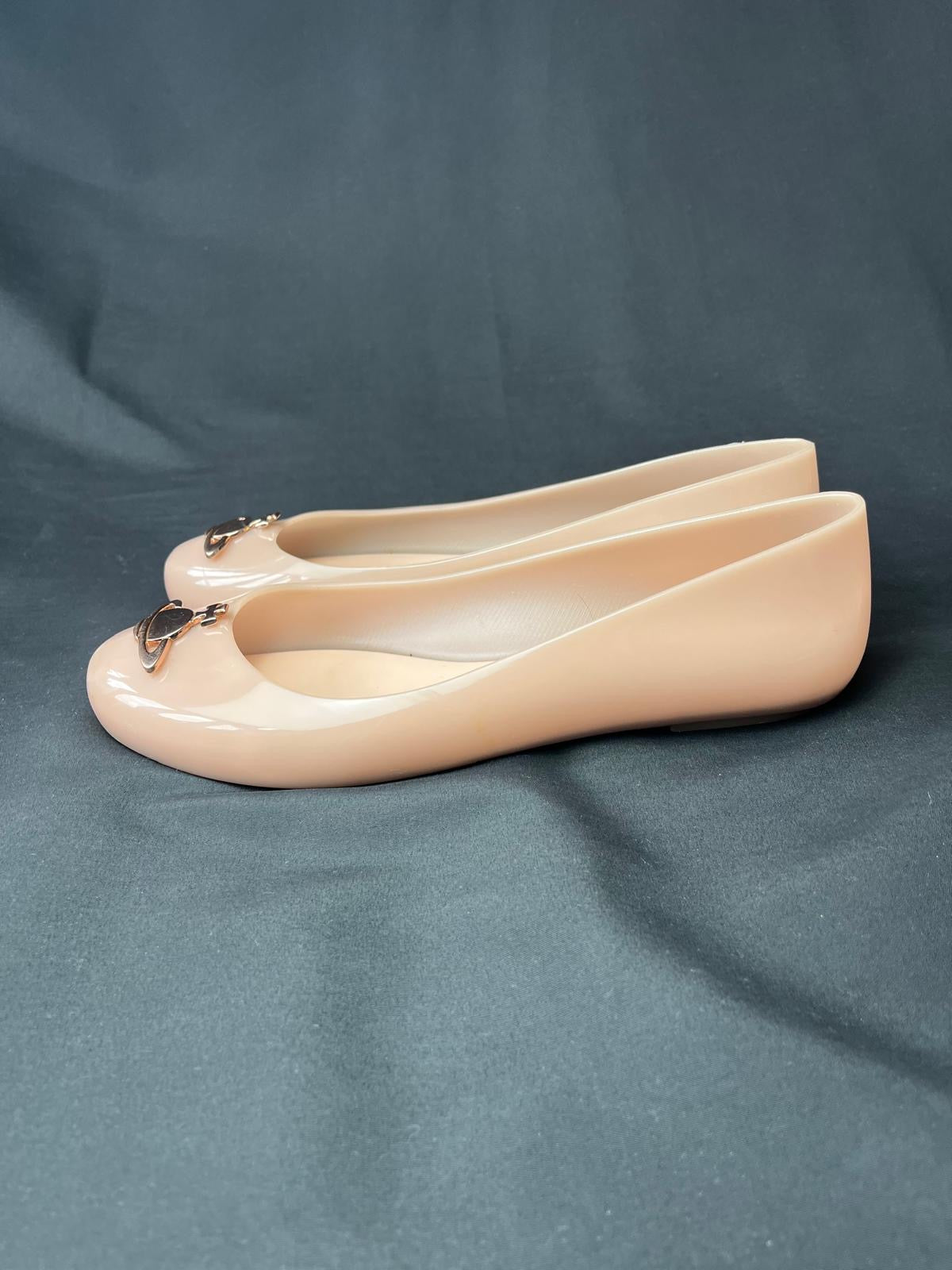 Vivienne Westwood x Melissa Nude Orb Sandals