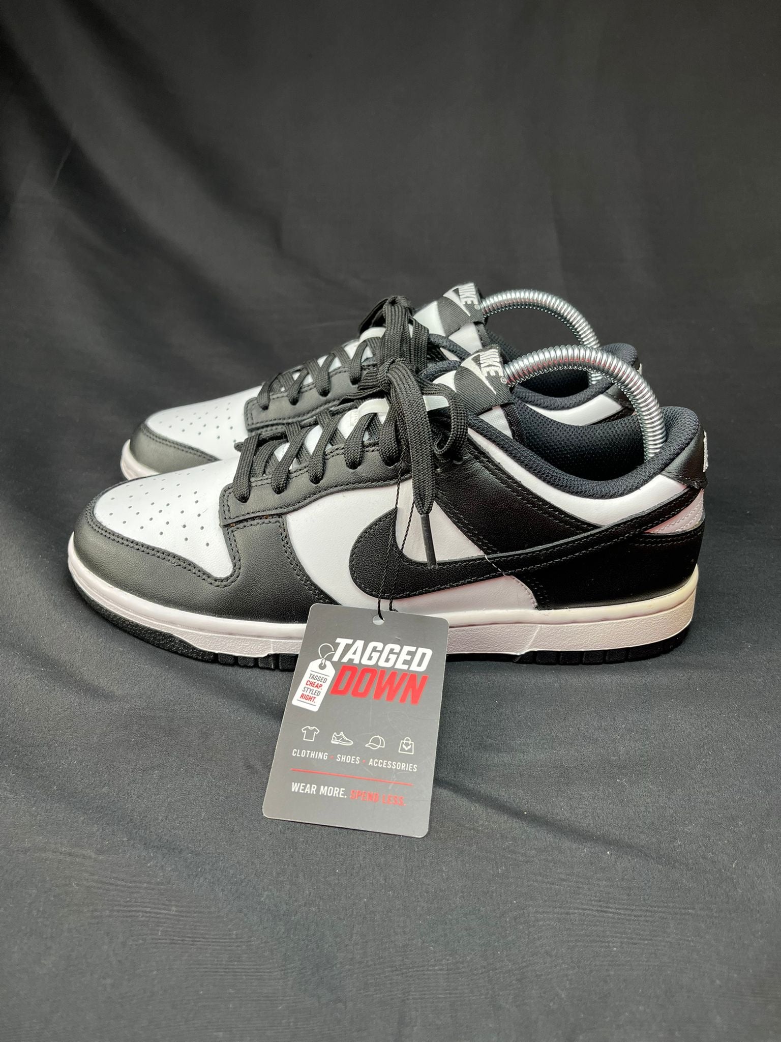 Nike Dunk Low Black White Trainers