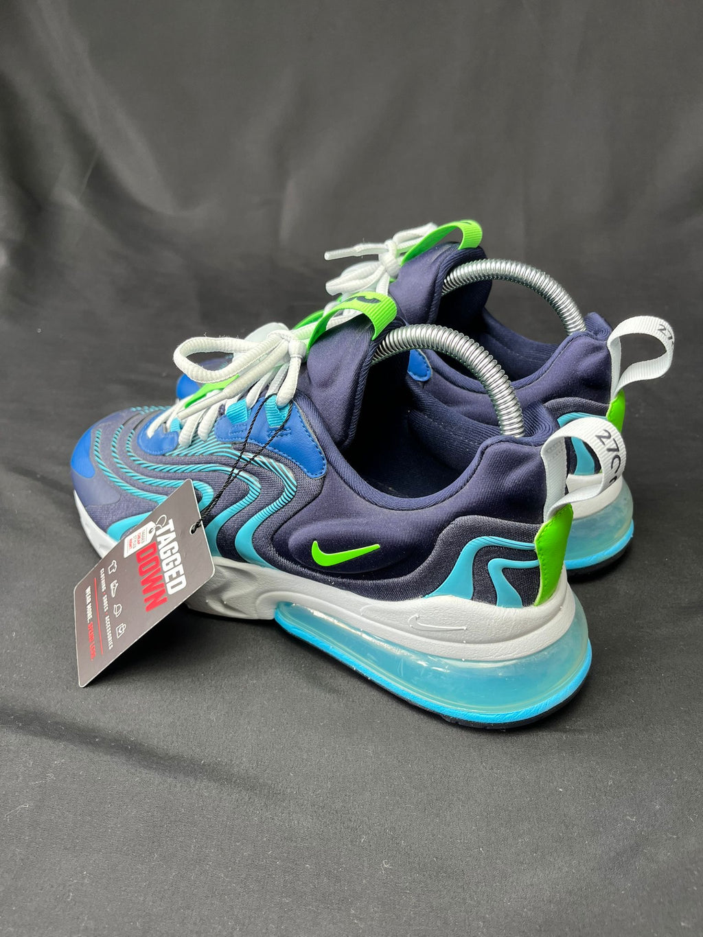 Nike Air Max 270 React ENG Blue Volt Trainers