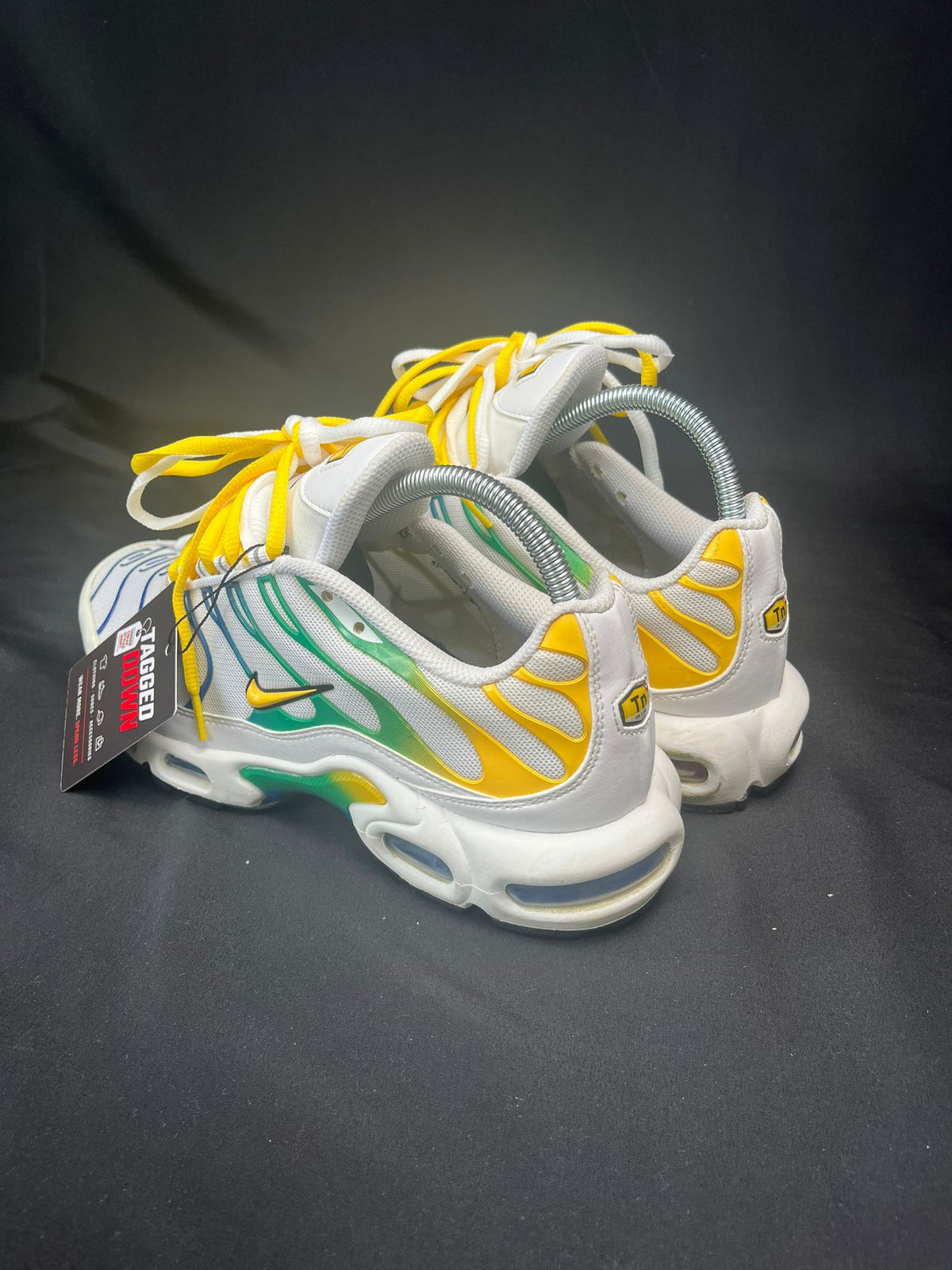 Nike Air Max Plus TN White Yellow Green Blue