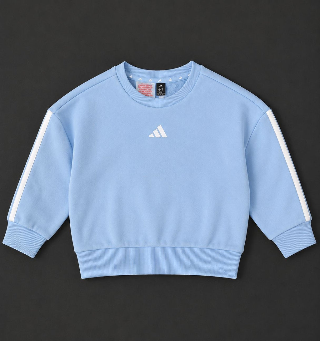 Boys adidas Light Blue & Royal Blue Tracksuit