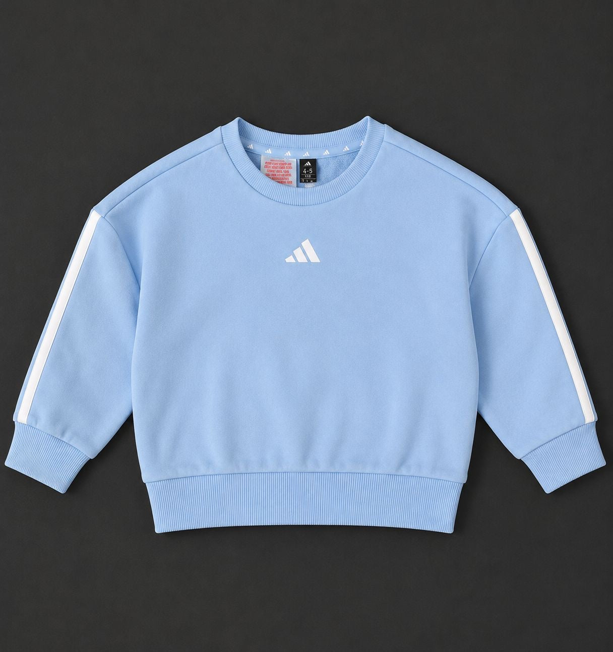 Boys adidas Light Blue & Royal Blue Tracksuit