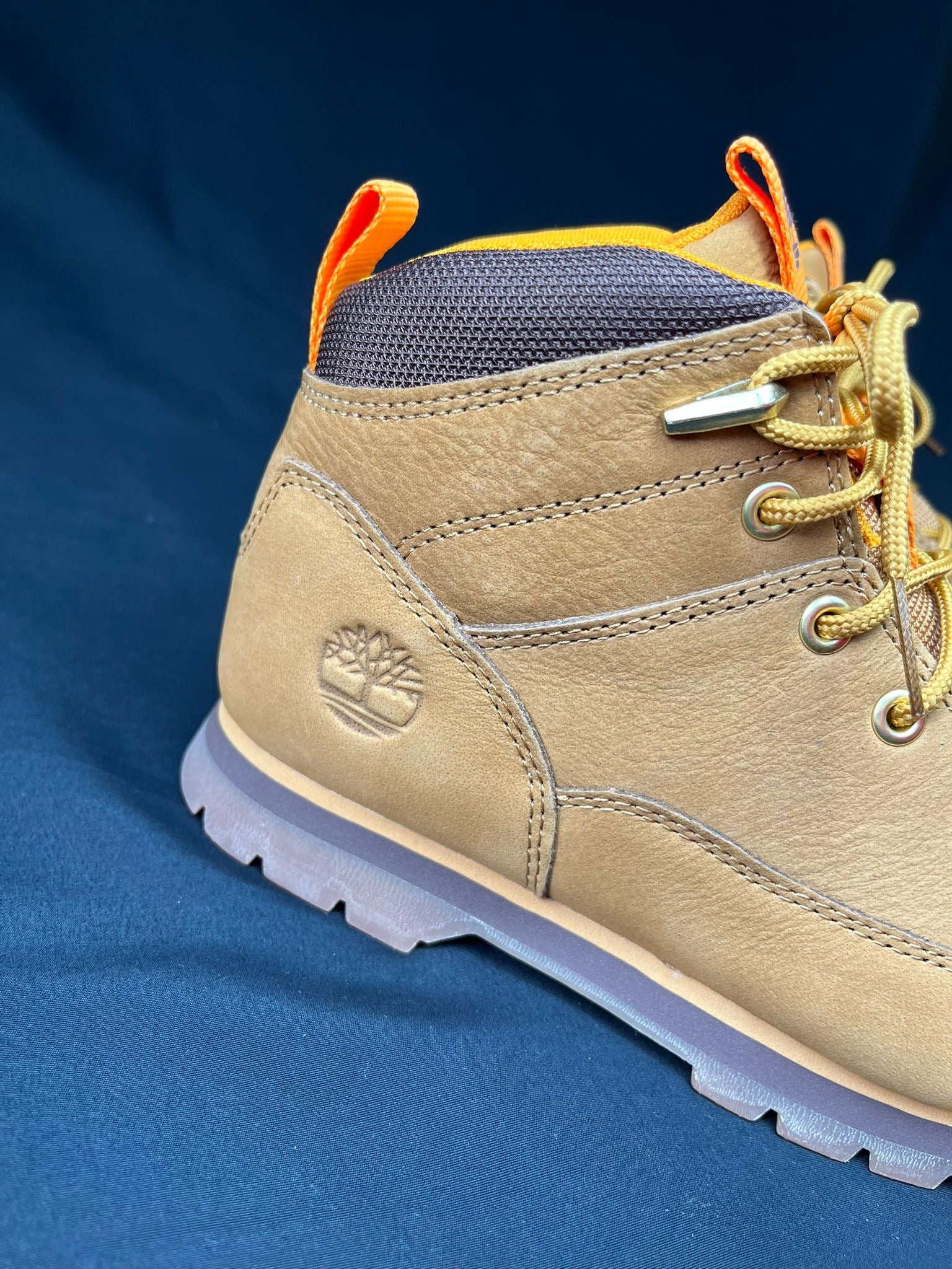 Timberland Junior 6-Inch Wheat Nubuck Boots