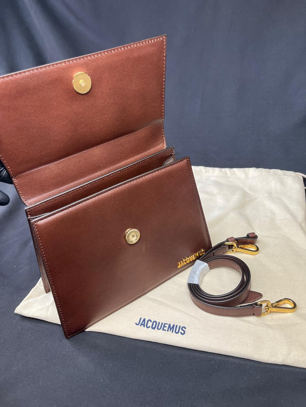 Jacquemus Le Grand Chiquito Handbag – Dark Brown