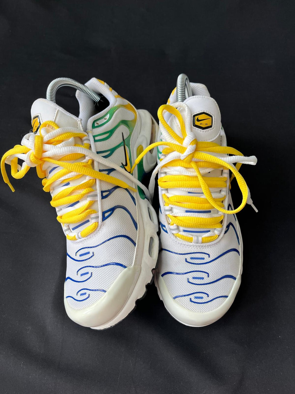 Nike Air Max Plus TN White Yellow Green Blue