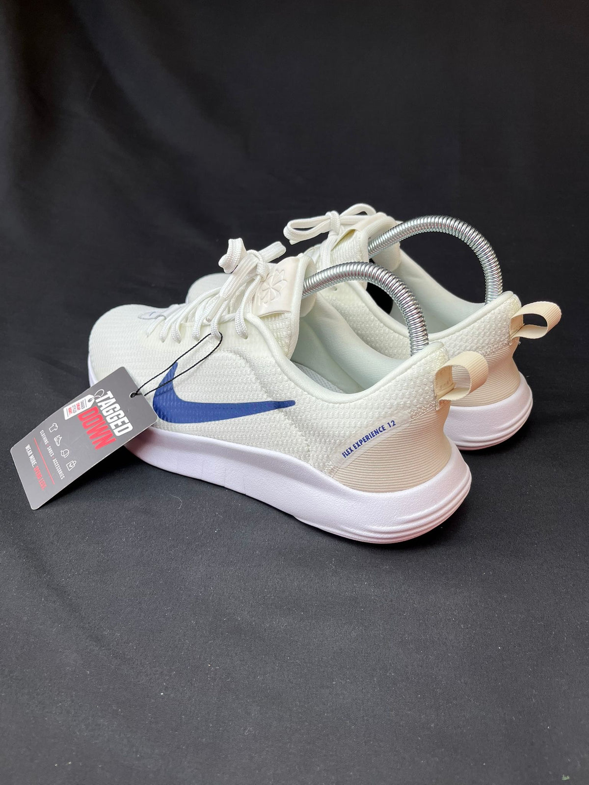 Nike Flex Experience Run White Blue Trainers