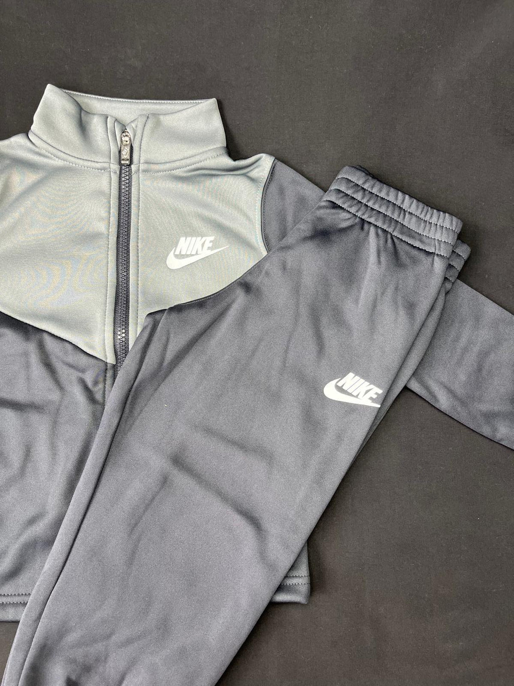 Kids Nike Grey Tracksuit