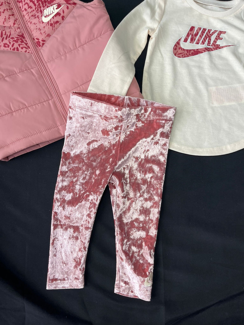 Girls Nike Pink 3 Piece Set
