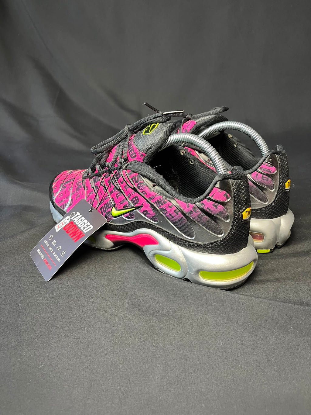 Nike Air Max Plus TN Pink Graphic Trainers