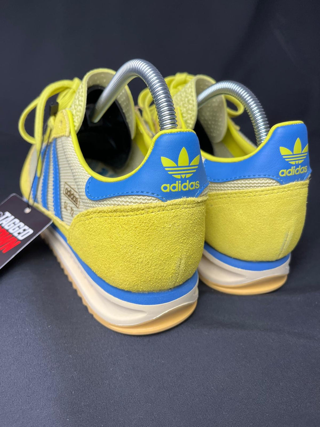 Adidas SL 72 Yellow Blue Trainers