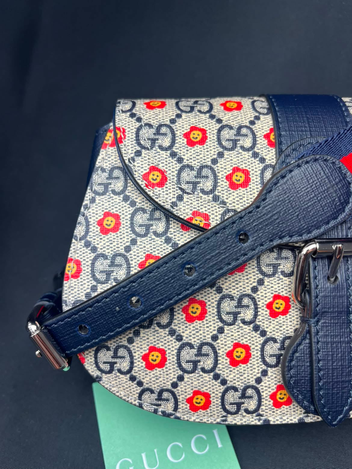 Kids Gucci GG Floral Belt Bag