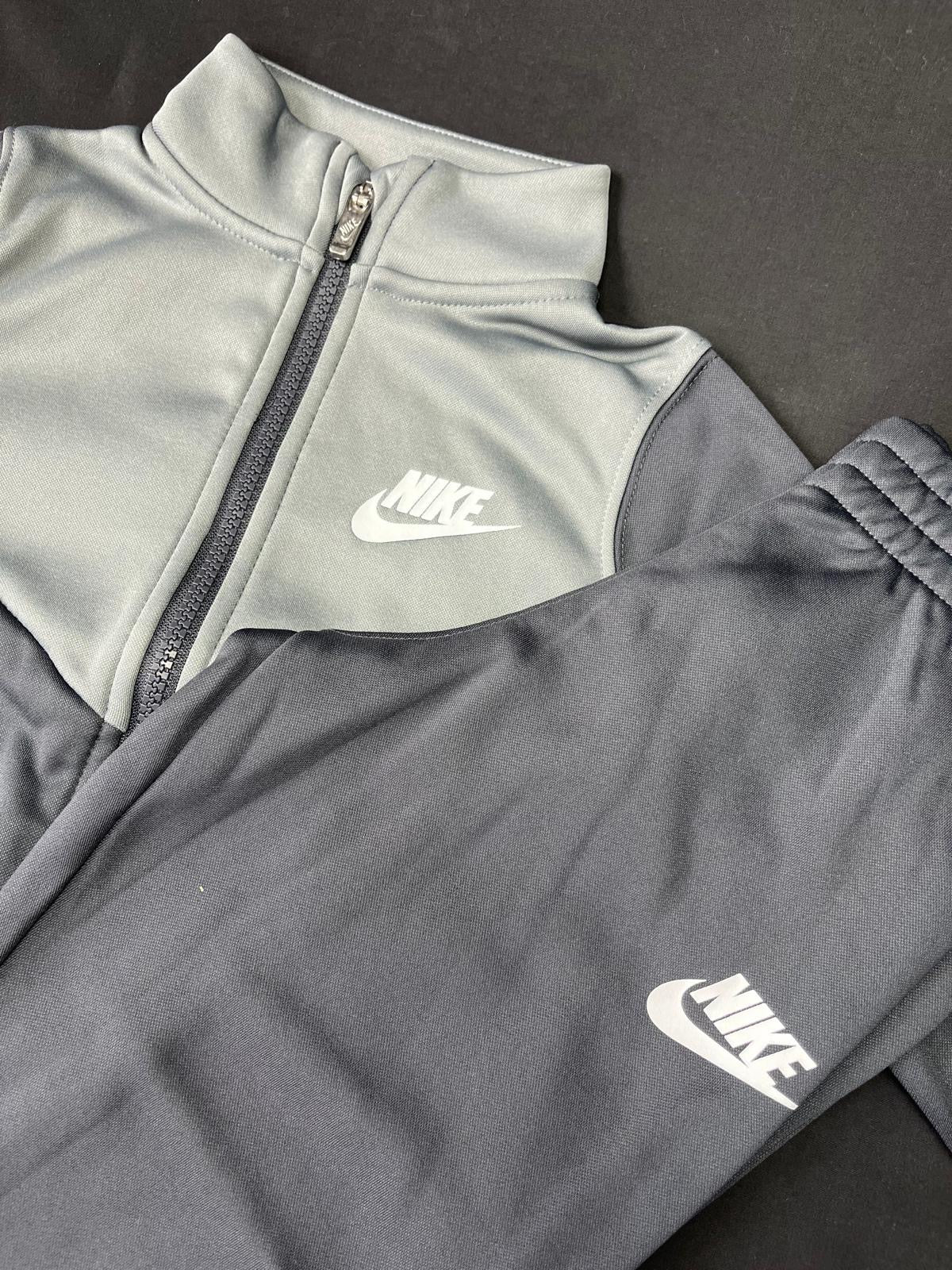 Kids Nike Grey Tracksuit