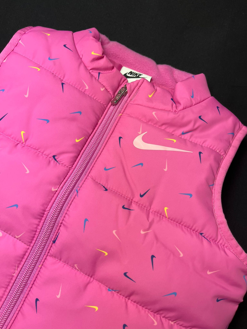 Girls Nike Pink 3 Piece Gilet Set