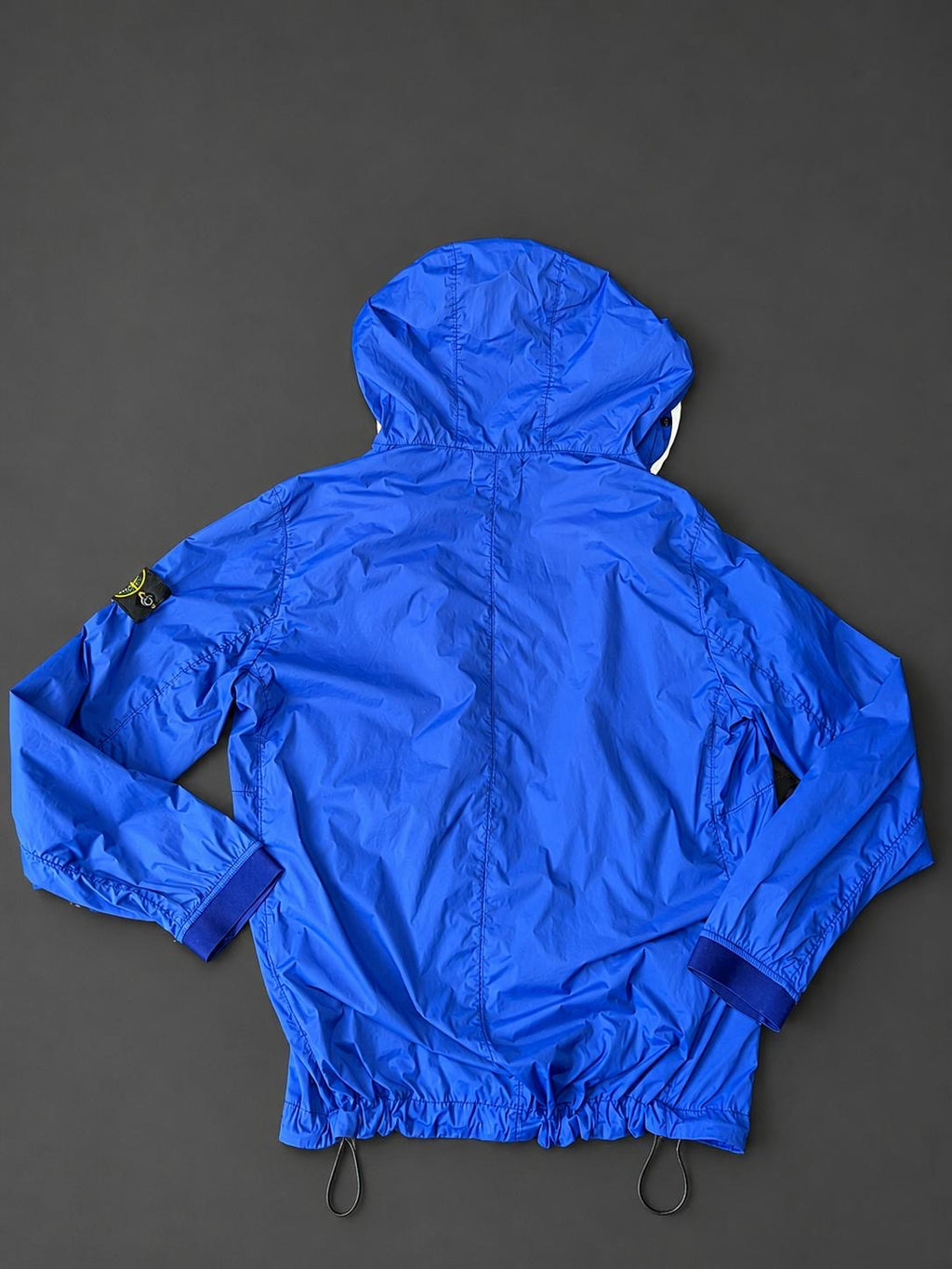 Stone Island Royal Blue Hooded Jacket