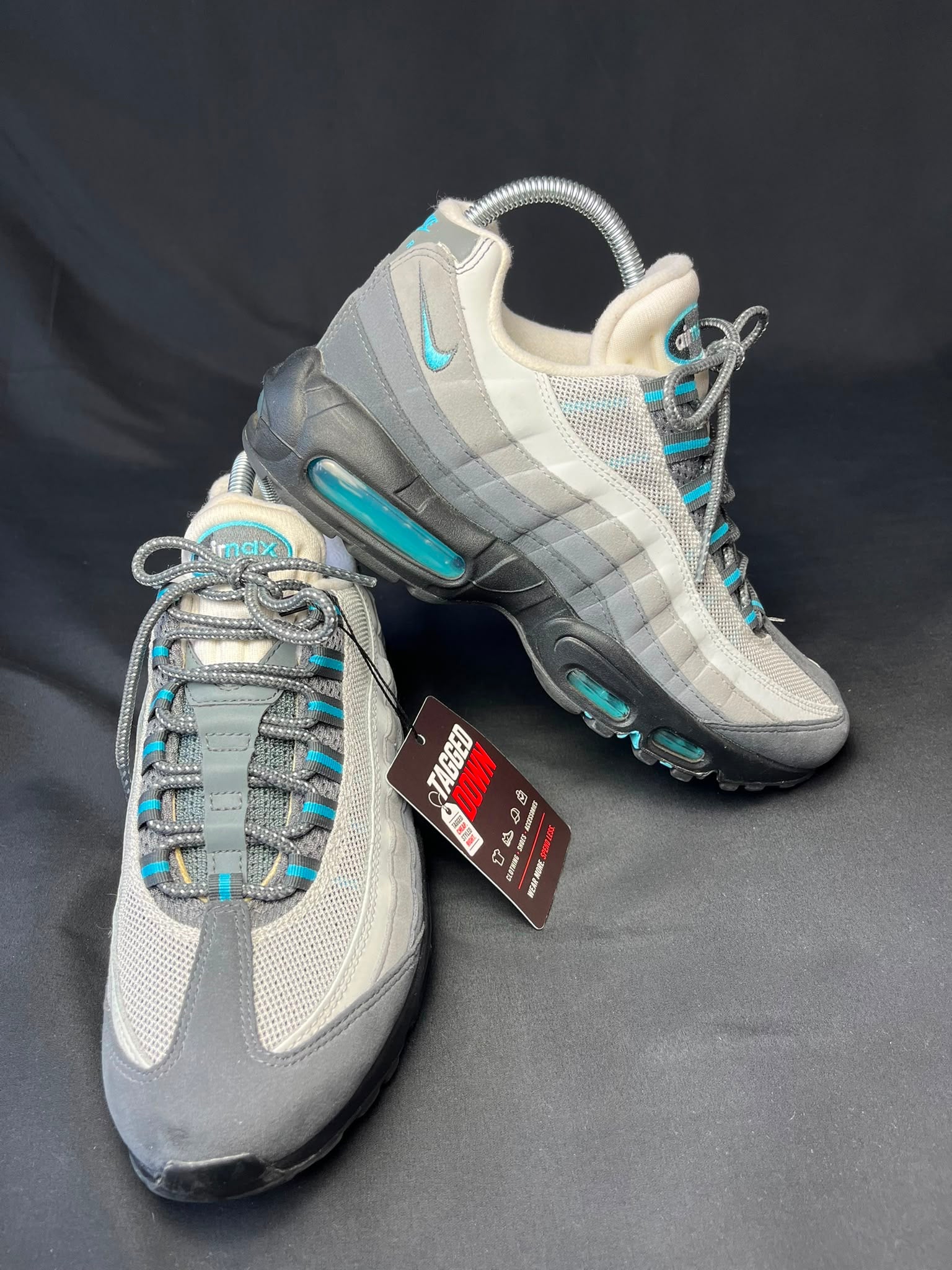 Nike Air Max 95 Grey Blue Trainers