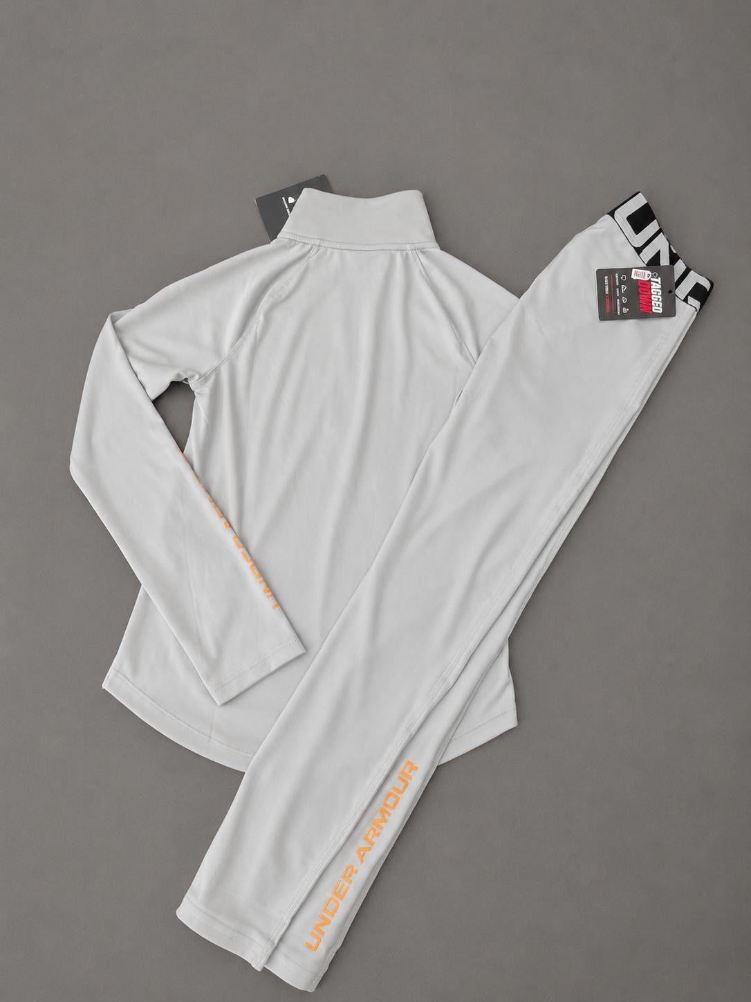 Girls Under Armour Set Grey