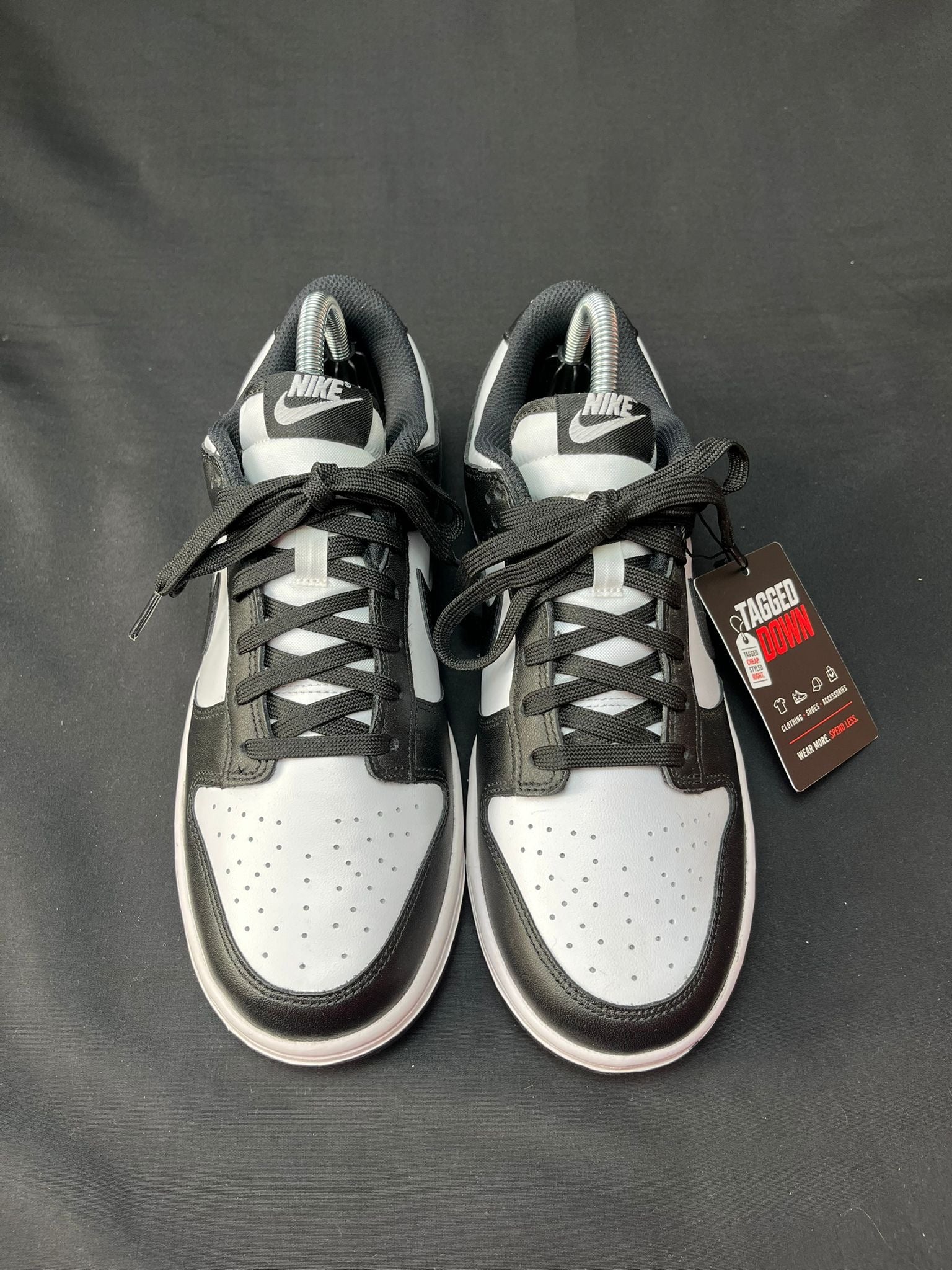 Nike Dunk Low Black White Trainers