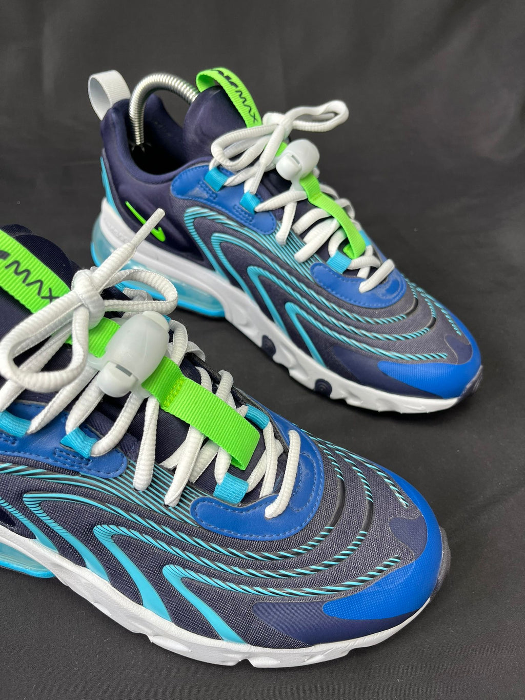 Nike Air Max 270 React ENG Blue Volt Trainers