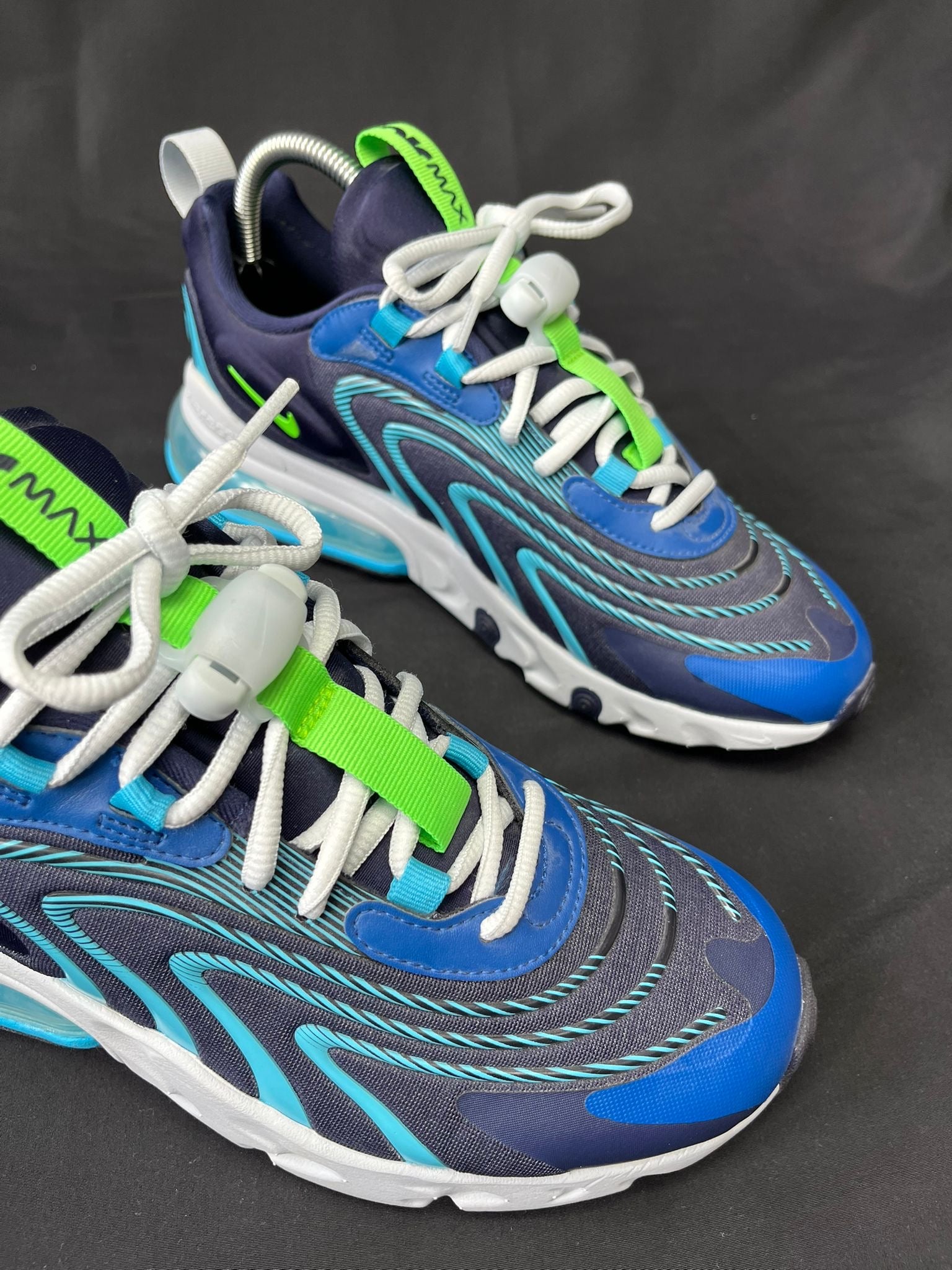 Nike Air Max 270 React ENG Blue Volt Trainers