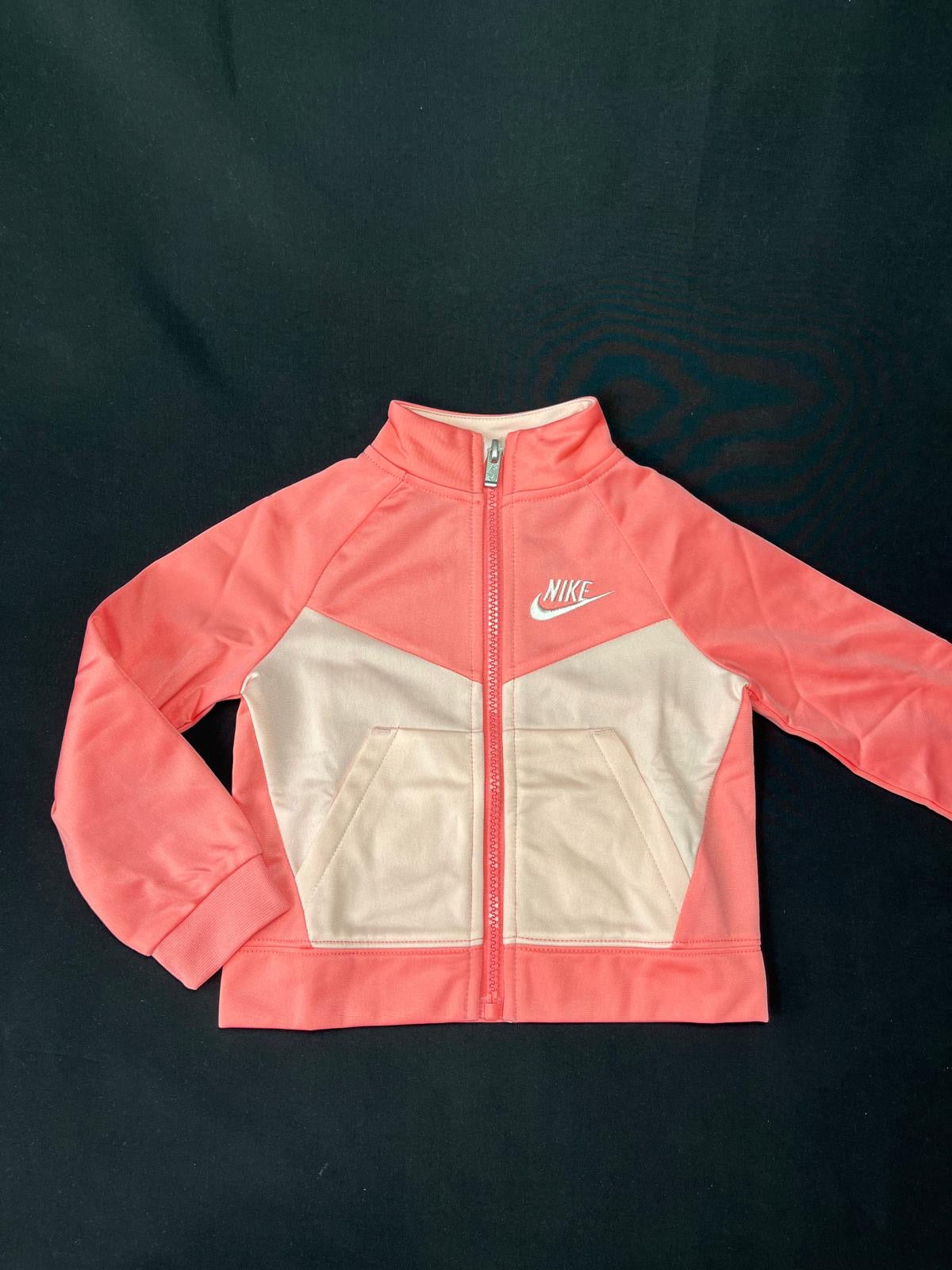 Kids Nike Coral Beige Tracksuit