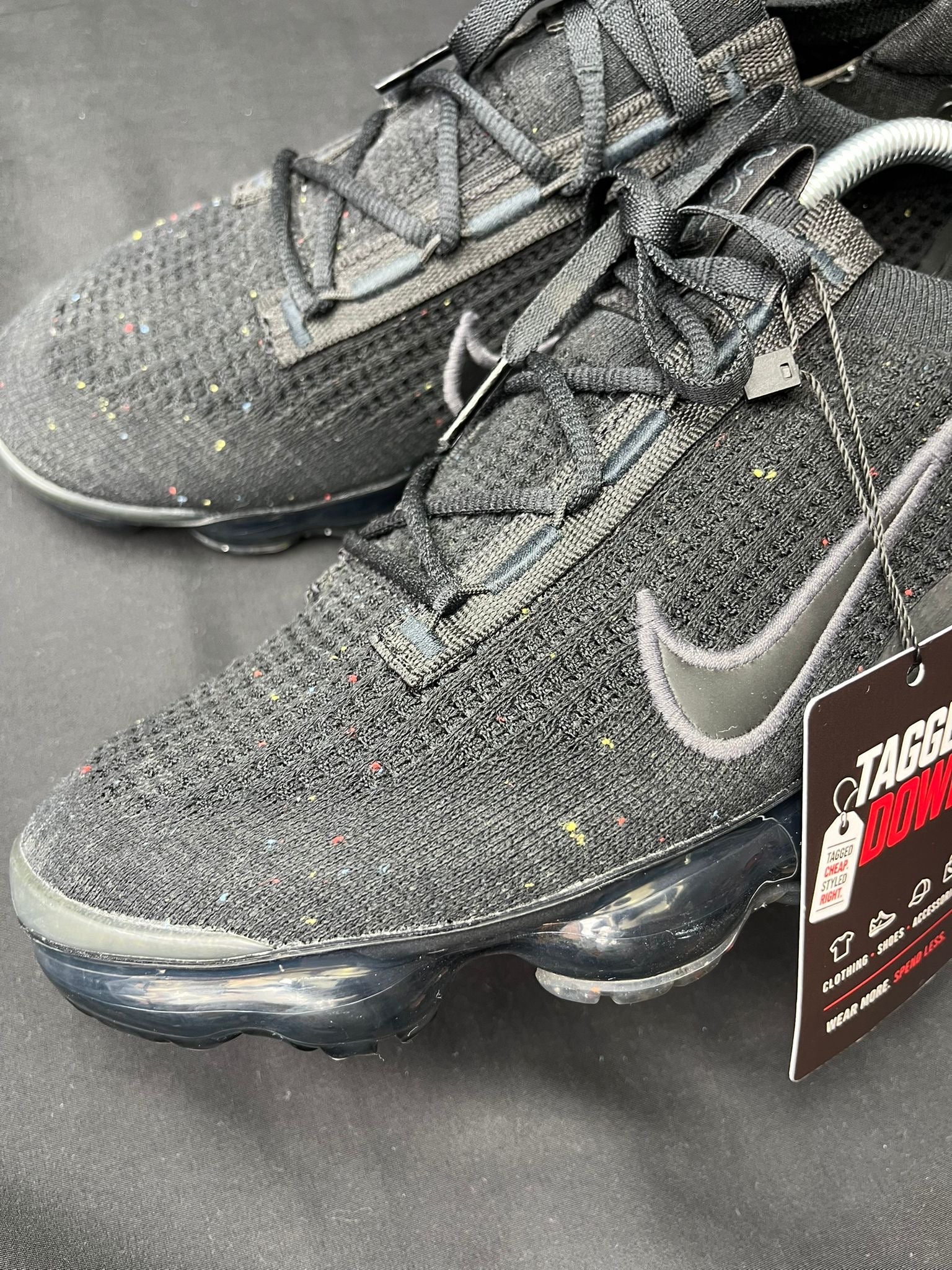 Nike Air Vapormax Flyknit Triple Black Trainers