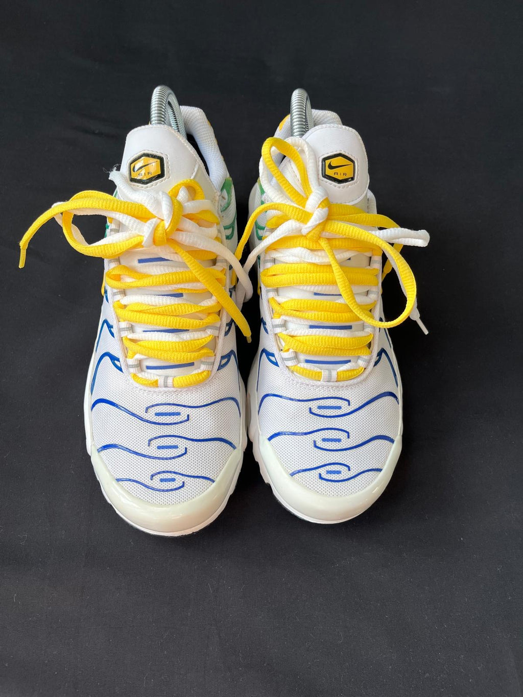 Nike Air Max Plus TN White Yellow Green Blue