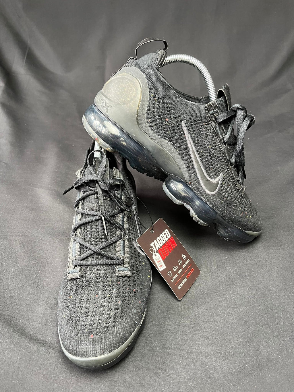 Nike Air Vapormax Flyknit Triple Black Trainers
