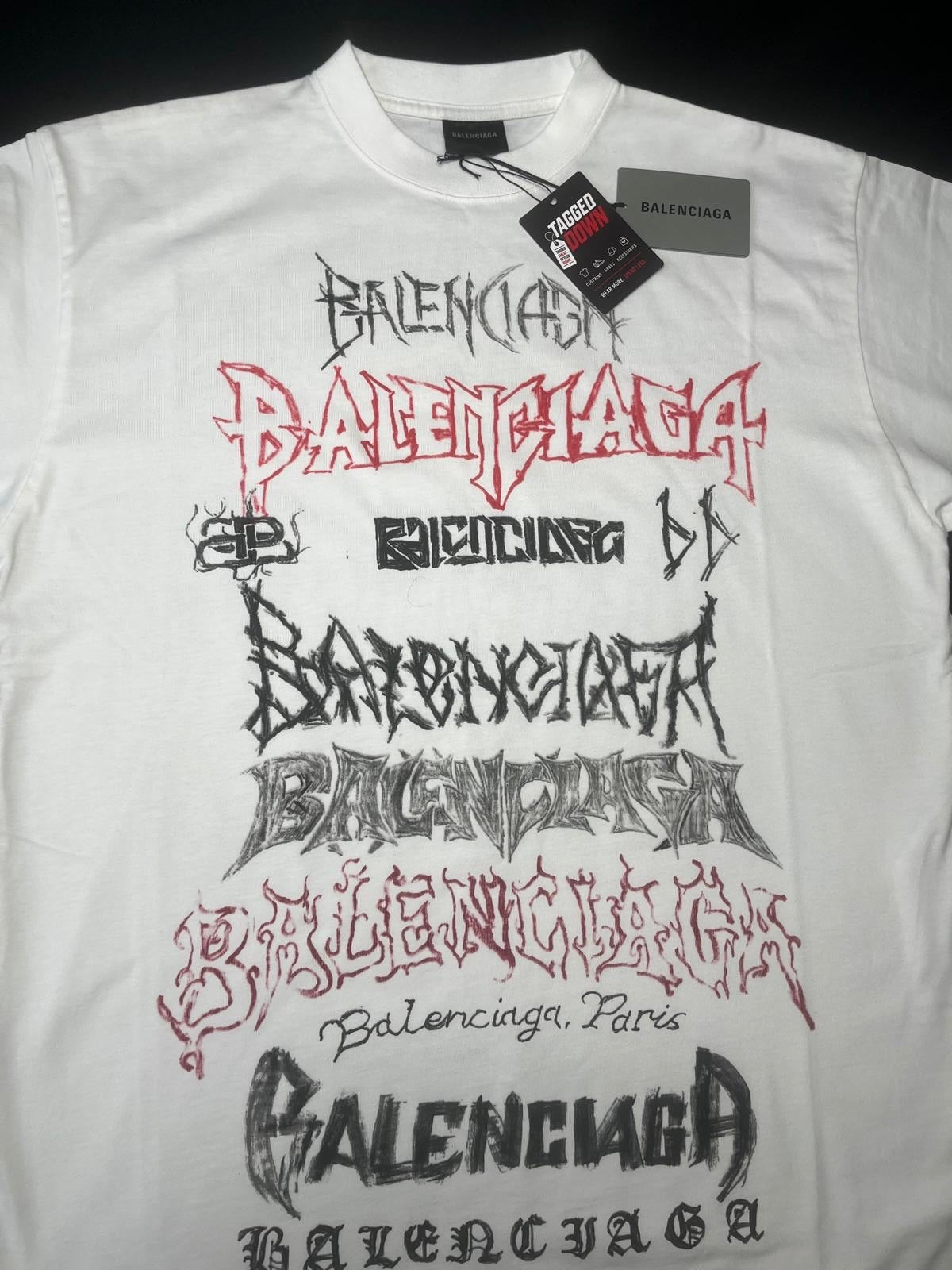 Balenciaga Multi Logo T-Shirt